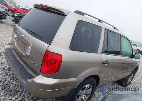 2004 Honda Pilot Ex-L from USA, damaged, VIN 2HKYF18534H507250